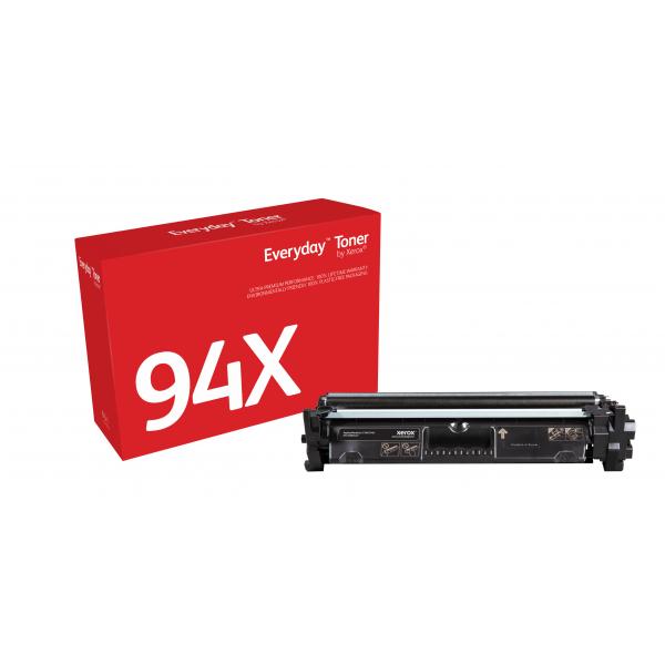 Toner Everyday™ di Xerox Nero compatibile con HP 94X [CF294X], Alta capacità (TONER BLACK HP 94X - XEROX EVERYDAY)