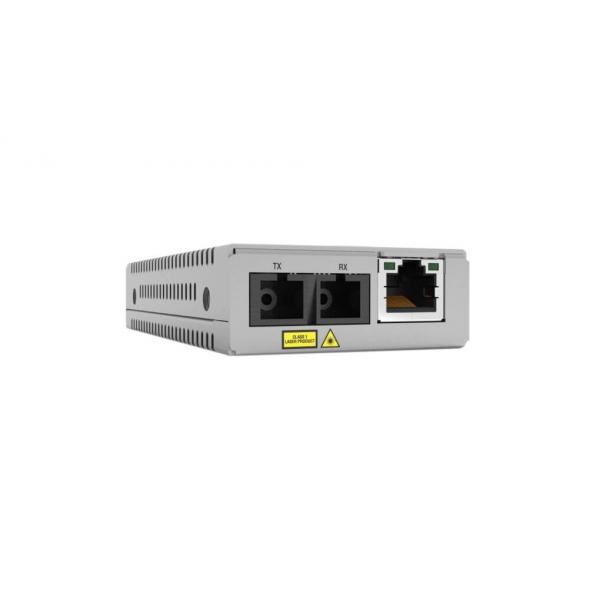 Allied Telesis AT-MMC2000LX/SC-960 convertitore multimediale di rete 1000 Mbit/s 1310 nm Modalità multipla Grigio (TAA 10/100/1000TTO1000LX/SC SM - MINI MEDIA+ RATE CONVERTER 10KM)