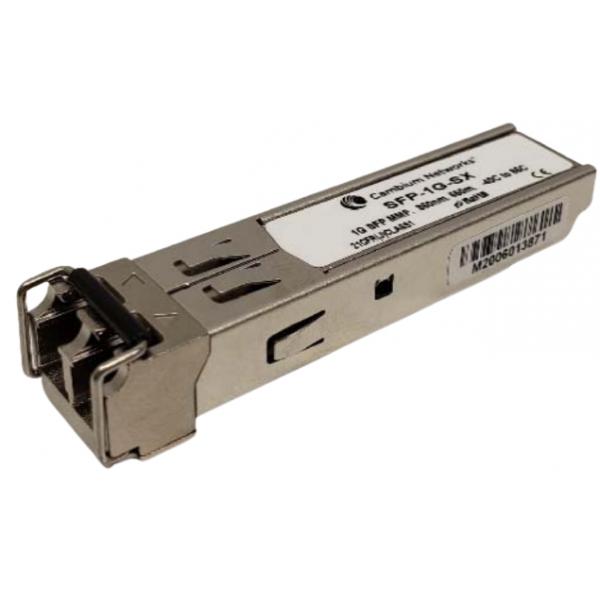 Cambium Networks SFP-1G-SX modulo del ricetrasmettitore di rete Fibra ottica 1000 Mbit/s 850 nm (1G SFP MMF SX Transceiver, - 850nm. -40C to 85C - SFP-1G-SX, Fiber optic, 1000 Mbit/s, SFP, 550 m, 850