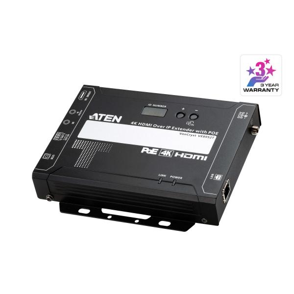 ATEN VE8952T moltiplicatore AV Trasmettitore AV Nero (ATEN VE8952T - Video/audio extender - transmitter - up to 100 m - for VanCryst VM1600A, VM3200, VM5404H, VM6809H, VS0801H)