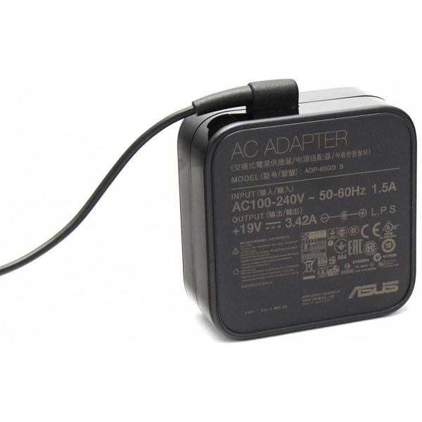 ASUS 0A001-00041600 adattatore e invertitore Interno 65 W Nero (POWER ADAPTOR 65W 19V - Warranty: 3M)
