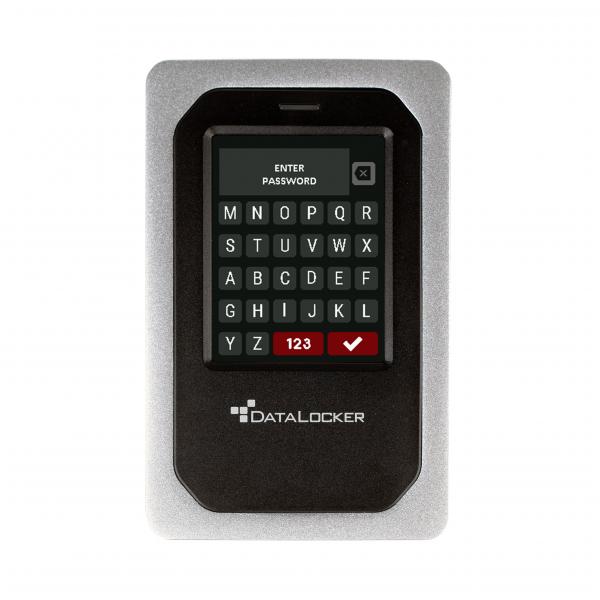 DataLocker DL4 FE 15 TB USB tipo-C 3.2 Gen 1 [3.1 Gen 1] Alluminio, Nero (DataLocker DL4 FE 15.3TB USB-C / -A SSD)