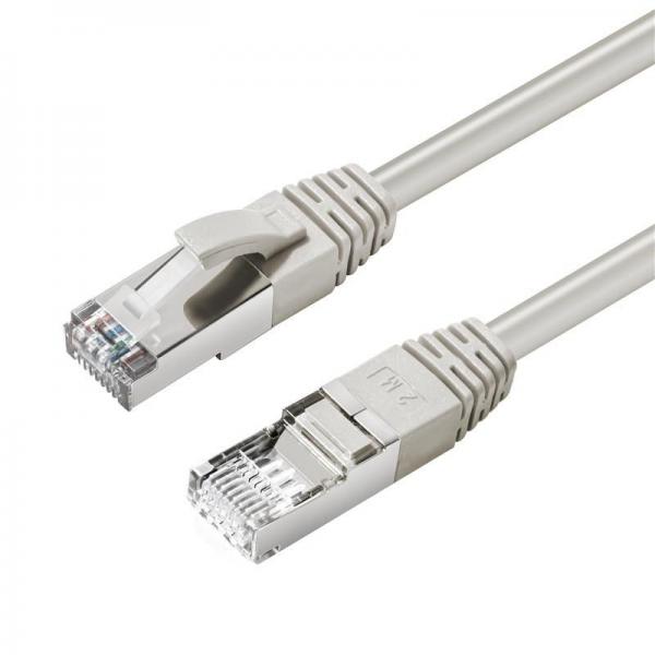 Microconnect MC-SFTP6A30 cavo di rete Grigio 30 m Cat6a S/FTP [S-STP] (CAT6A S/FTP 30m Grey LSZH - Shielded Network Cable, LSZH, - AWG26 CU - Warranty: 300M)