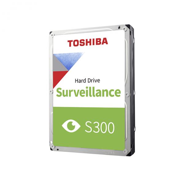 Toshiba S300 disco rigido interno 6 TB 5400 Giri/min 256 MB 3.5 SATA (S300 SURVEILLANCE HDD 6TB BULK - 3.5 SATA 5900 RPM 128MB SMR)