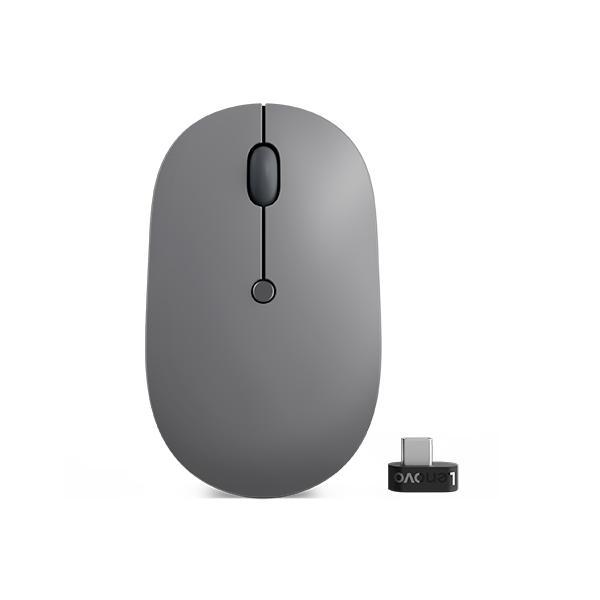 Lenovo Go mouse Ufficio Ambidestro RF Wireless Ottico 2400 DPI (Go USB-C Wireless Mouse - Warranty: 12M)