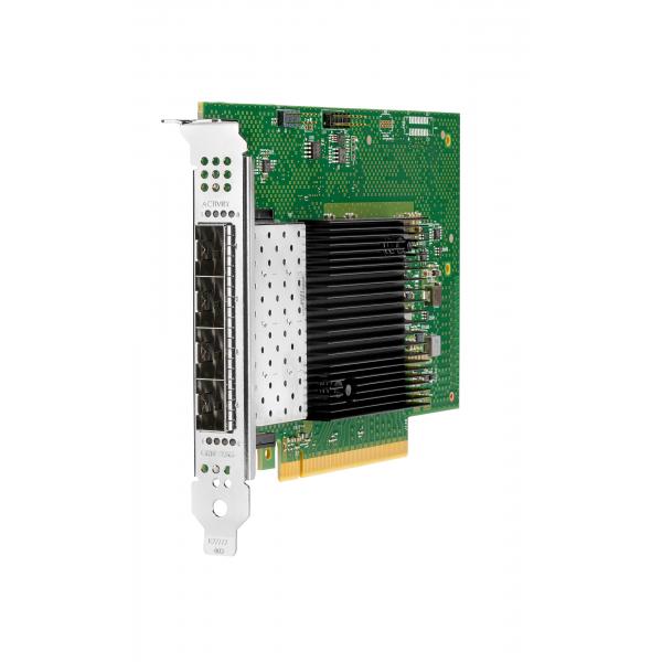 HPE Intel E810-XXVDA4 Ethernet 10/25Gb 4-port SFP28 Adapter for (HPE INTEL E810-XXVDA4 NETWORK ADAPTER,10/25GB SFP28 x 4 PCIe 4.0 x16)