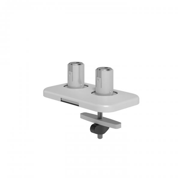Dataflex 65.820 Accessorio per il montaggio del monitor (Dataflex Viewprime bolt through desk - mount 820 - white [5Years warranty])