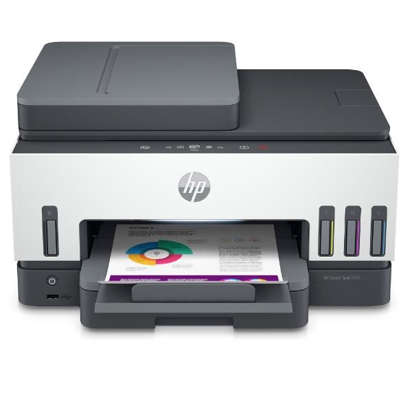 HP Smart Tank 7605 Wireless All-in-One Colore Stampante, Stampa fronte/retro; fotocopiatrice, scanner (SMART TANK 7605 - Warranty: 12M)