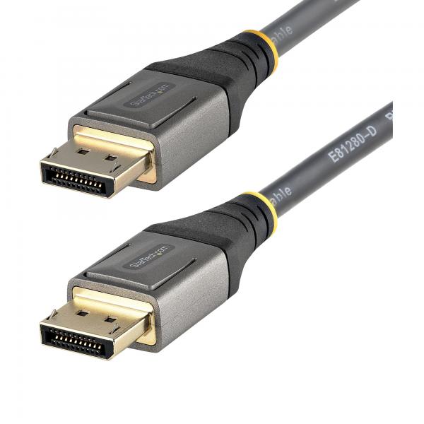 StarTech.com Cavo DisplayPort 1.4 certificato VESA da 5 m - 8K 60Hz HDR10 - Video Ultra HD 4K 120Hz - Cavo DP 1.4 - Cavo video DP per monitor/display - Cavo con connettore DisplayPort [M] a DisplayPo