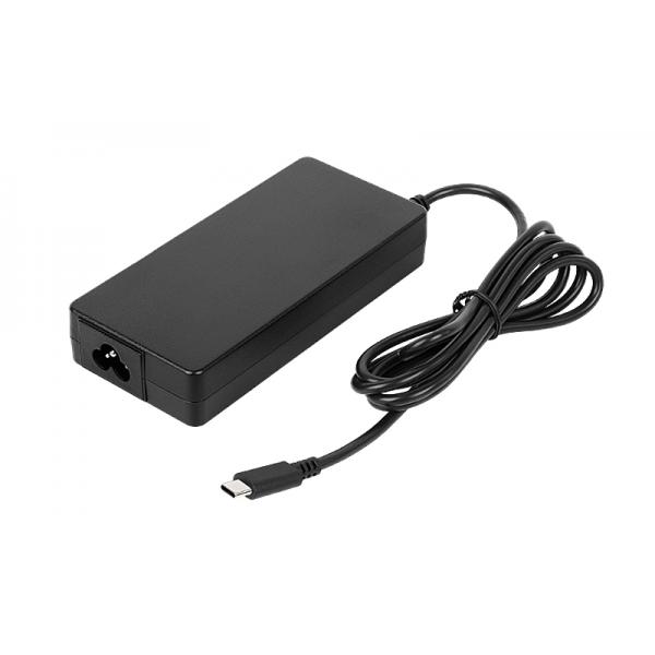 Getac GAT1E1 adattatore e invertitore Interno 100 W Nero (100W TYPE-C AC ADAPTER W/ POWER - CORD [EU])
