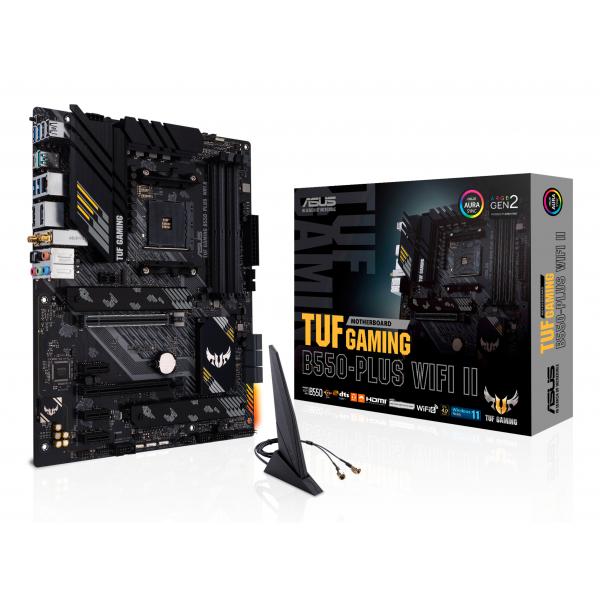ASUS TUF GAMING B550-PLUS WIFI II AMD B550 Socket AM4 ATX (TUF GAMING B550-PLUS WIFI II)