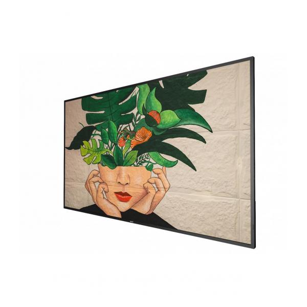Philips 55BDL4511D/00 visualizzatore di messaggi Pannello A digitale 139,7 cm [55] 500 cd/m² 4K Ultra HD Nero 24/7 (55 55BDL4511D/00 Commercial Display - 55 Black Large Format Display 4K UHD 500 cd/m