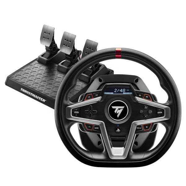 Thrustmaster T-248 PS5/PS4 Nero USB Sterzo + Pedali PC, PlayStation 4, Playstation 3 (Thrustmaster T-248 PS5/PS4)