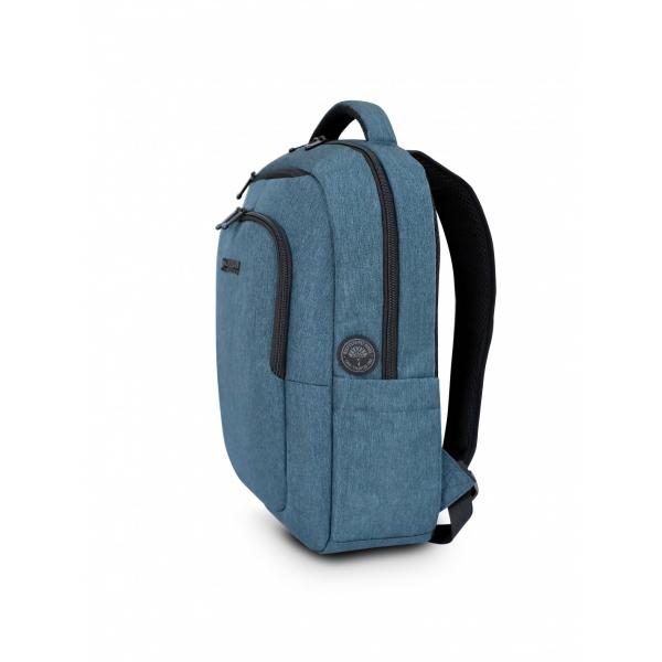 Urban Factory ECB25UF borsa per laptop 39,6 cm [15.6] Zaino Blu (CYCLEE CITY EDITION: ECOLOGIC - BACKPACK FOR NOTEBOOK 15.6 DEEP)