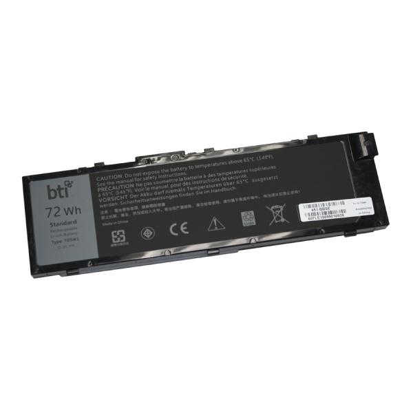 BTI 451-BBSE- ricambio per laptop Batteria (BTI 72Wh 6 cell 0FNY7 compatible battery for DELL PRECISION 7720 PRECISION 7710 PRECISION 7520 PRECISION 7510 PRECISION M7710)