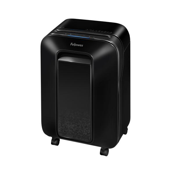 Fellowes LX Series Powershred LX200 distruggi documenti Triturazione incrociata 65 dB Nero (Powershred LX200 Black Shredder [Mini Cut] 230v UK)