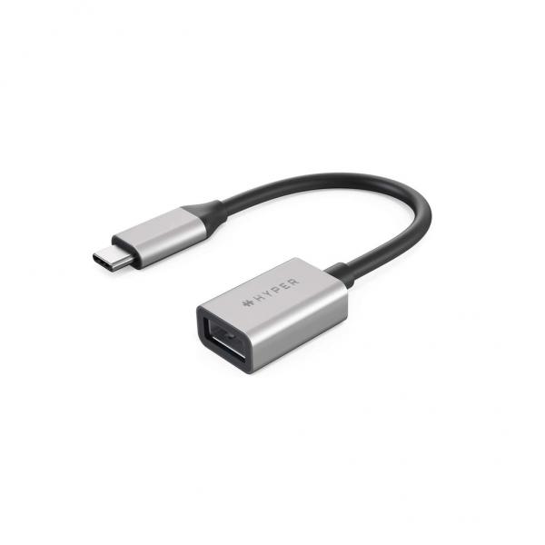 Targus HyperDrive USB tipo-C USB tipo A Argento (HyperDrive USB-C to 10Gbps USB)