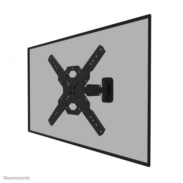 Neomounts WL40S-840BL14 Supporto TV a parete 32-65 - mobilità completa - installazione rapida (WL40S-840BL14, Full Motion TV - Mount Wall, 32-65, Max 40 - kg, VESA 100x100-400x400, D:4,9-34,5cm, Leve