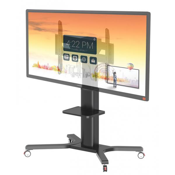 Peerless PR598-M Supporti a parete per TV 2,49 m [98] Pavimento Nero (PR598-M - Flat Panel Motorised Trolley)