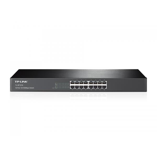 TP-Link Switch 16-porte 10/100M Rack Unmanaged [16 porte RJ45 10/100M] (TP-LINK 16P 10/100M SWITCH 19inch R MOUNT)