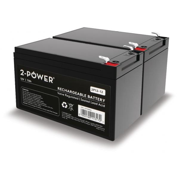 2-Power BUN0248A batteria UPS Acido piombo [VRLA] 12 V 12 Ah (Replacement Battery Kit [Cells Only])