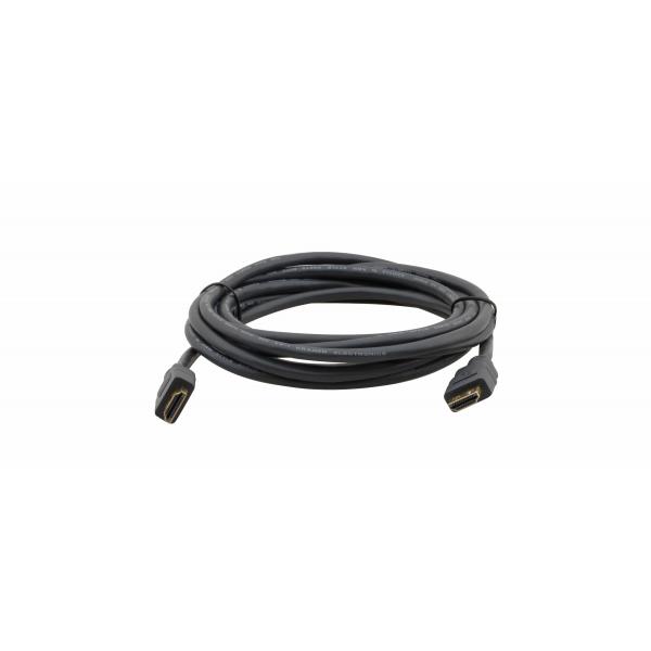 Kramer Electronics C-MHM/MHM cavo HDMI 7,6 m HDMI tipo A [Standard] Nero (Kramer C-MHM/MHM Series C-MHM/MHM-25 -)
