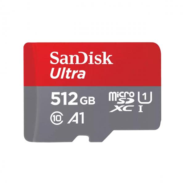 SanDisk Ultra 512 GB MicroSDXC UHS-I Classe 10 (Ultra 512 Gb Microsdxc Uhs-I - Class 10 - Warranty: 12M)