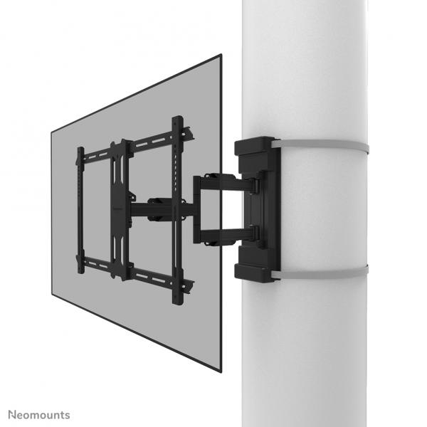 Neomounts WL40S-910BL16 Supporto TV per colonna 40-70 - mobilità completa - diam. 25-100 cm (Neomounts WL40S-910BL16 Full motion TV pillar mount - 40-70 - max 45 kg - VESA 200x100-600x400 - suitable