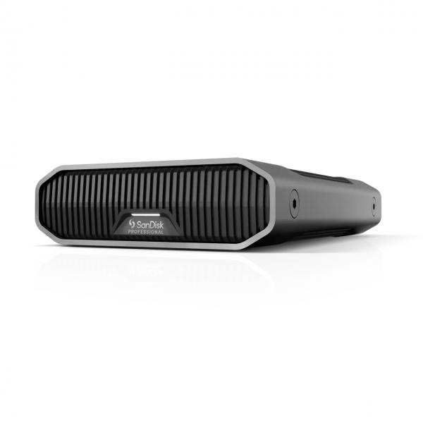 SanDisk G-DRIVE disco rigido esterno 12 TB 7200 Giri/min USB tipo-C 3.2 Gen 2 [3.1 Gen 2] Acciaio inox (SanDisk)