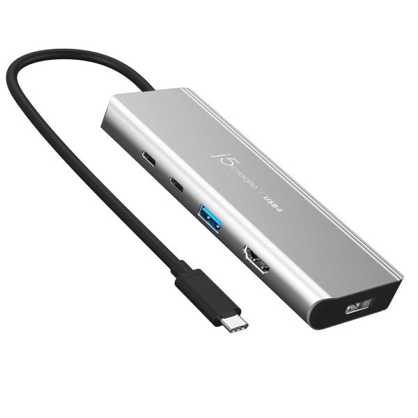 j5create JCD401-N Hub multiporta Dual 4K USB4™ (J5CREATE USB4 DUAL 4K MULTI-PORT HUB)