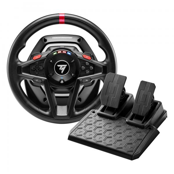 Thrustmaster T128 Nero USB Sterzo + Pedali Analogico PC, PlayStation 4, PlayStation 5 (ThrustMaster T128 - rat og pedals?t -)