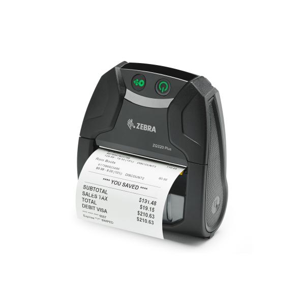 Zebra ZQ32-A0W04TE-00 stampante per etichette [CD] Termica diretta 203 x 203 DPI 100 mm/s Con cavo e senza cavo Wi-Fi Bluetooth (DT PRINTER ZQ320 PLUS 802.11AC - BT 4.X NO LABEL SENSOR OUTDOOR)