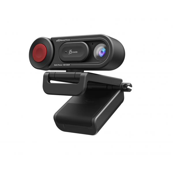 j5create JVU250-N Webcam HD con commutazione di messa a fuoco automatica e manuale (J5CREATE USB 4K ULTRA HD WEBCAM)