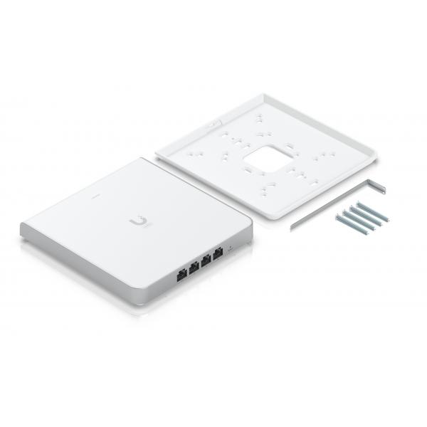 Ubiquiti U6 Enterprise 4800 Mbit/s Bianco Supporto Power over Ethernet [PoE] (U6 Enterprise In-Wall - Warranty: 24M)