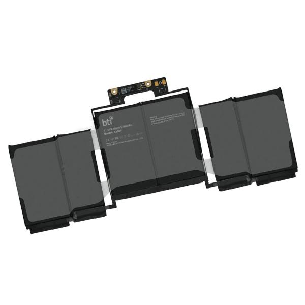 BTI A1964 Batteria (BTI 58Wh 6 cell MWP72LL/A compatible battery for APPLE 020-02497 MACBOOK PRO 13 A2251 MACBOOK PRO 13 A1989 MACBOOK PRO 13-INCH 2018 MR9Q2LL/A)