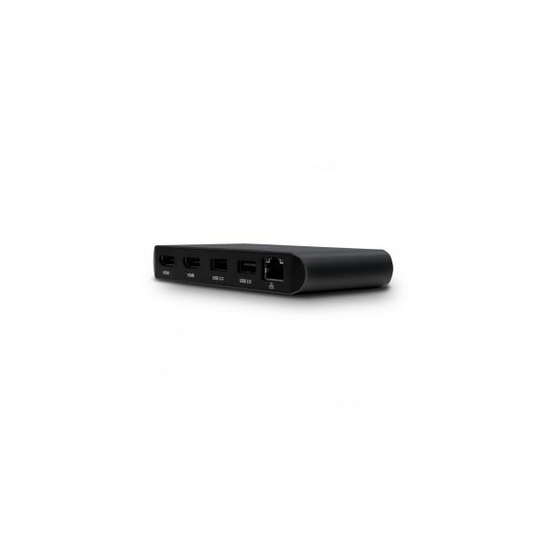 CalDigit Thunderbolt 3 mini Dock Cablato Nero, Grigio (Thunderbolt 3 mini Dock Wired - Black, Grey - Dock Dual HDMI - [No Laptop Charging] - Warranty: 24M)