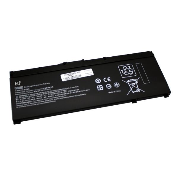 BTI SR03XL- ricambio per laptop Batteria (BTI 52.5 3 cell L08855-856 compatible battery for HP - COMPAQ OMEN 17T-CB000 OMEN 15T-DC100 OMEN 15T-DC000 OMEN 15T-CE100 OMEN 15-DC1120TX)