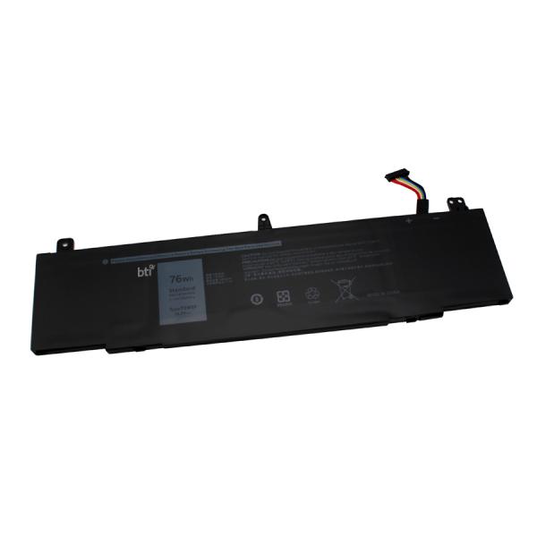 BTI TDW5P- ricambio per laptop Batteria (BTI 76Wh 4 cell V9XD7 compatible battery for ALIENWARE ALW13C 13 R3)