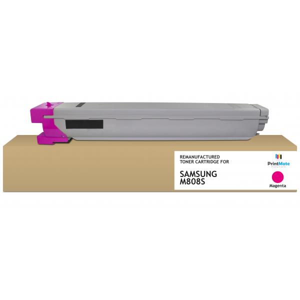 PrintMate K40128F6 cartuccia toner 1 pz Compatibile Magenta (REMANUFACTURED MAGENTA TONER CLT-M808S/ELS 20000P YIELD)