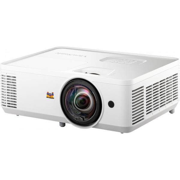 Viewsonic PS502W videoproiettore Proiettore a corto raggio 4000 ANSI lumen WXGA [1280x800] Bianco (PS502W, Short Throw - Projector, WXGA[1280x800], - 4,000 ANSI Lumens, Contrast: 15,000:1, TR: 0.52,