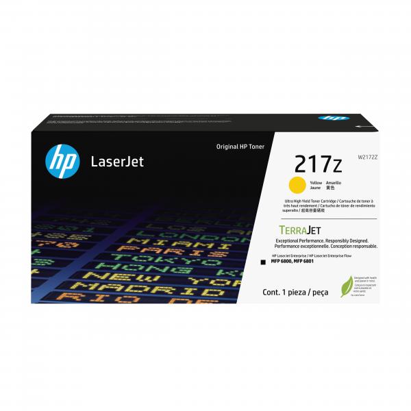 HP Cartuccia toner originale giallo ad altissima capacità LaserJet 217Z (HP 217Z - Ultra High Yield - gul - ori)