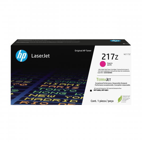 HP Cartuccia toner originale magenta ad altissima capacità LaserJet 217Z (HP 217Z - Ultra High Yield - magenta - originale - LaserJet - cartuccia toner [W2173Z] - per Color LaserJet Enterprise MFP 68