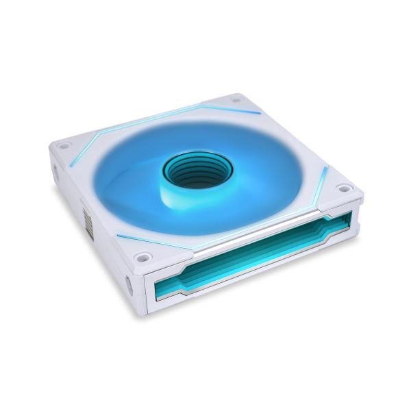 Lian Li UF-SLIN140-1W sistema di raffreddamento per computer Case per computer Ventilatore 14 cm Bianco 1 pz (Lian Li UNI SL140 INF Addressable RGB White 140mm Fan)