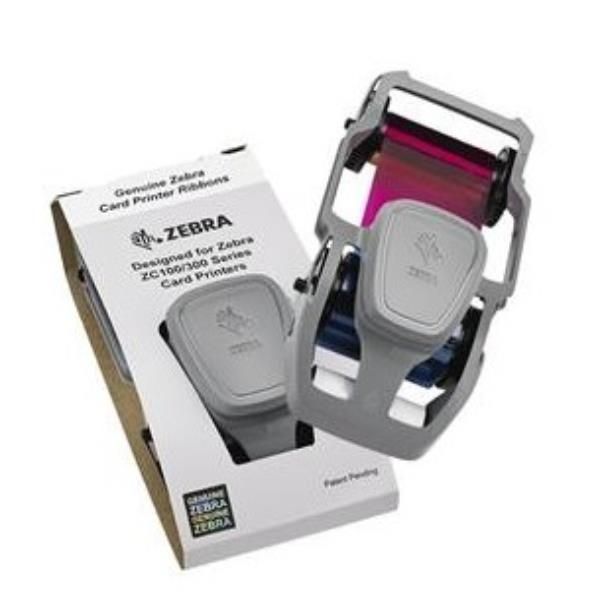 Zebra 800300-254EM nastro per stampante 800 pagine Nero, Ciano, Magenta, Giallo (Zebra Ribbon Multipack)