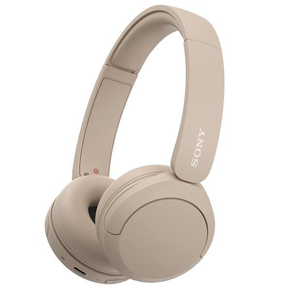 Sony WH-CH520 Auricolare Wireless A Padiglione Musica e Chiamate USB tipo-C Bluetooth Base di ricarica Crema (SONY WH-CH520/BZ WIRELESS STEREO HEADSET BEIGE)