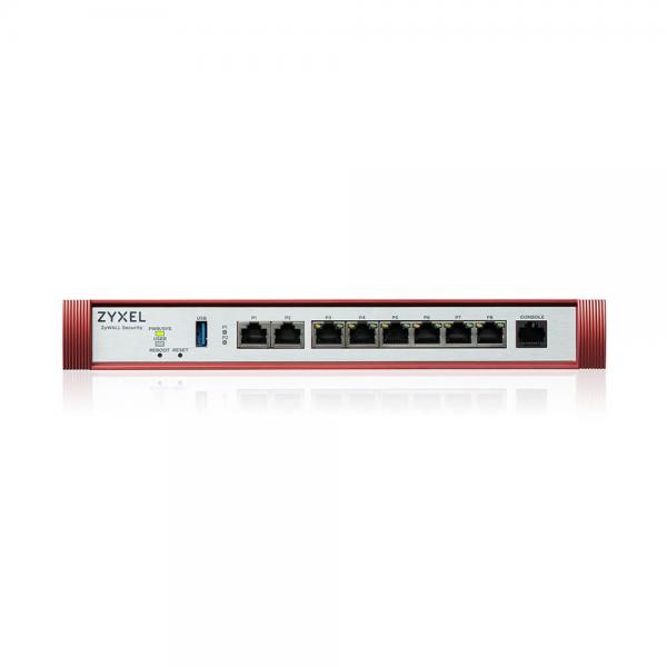 Zyxel USG FLEX 200H firewall [hardware] 5 Gbit/s (USG FLEX200 H SERIES - USER-DEFINABLE PORTS WITH 2X2.5G)