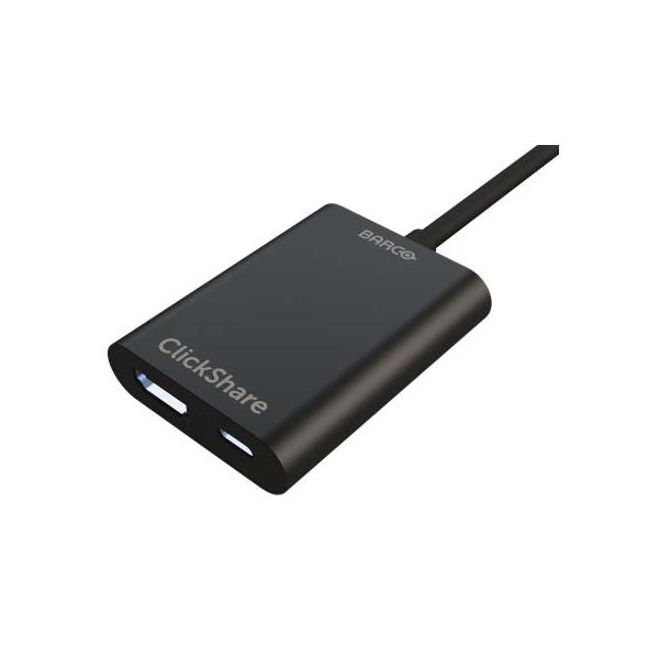 Barco R9861581 accessorio per sistemi di presentazione senza fili Nero 1 pz (Barco ClickShare - Video converter - USB-C)