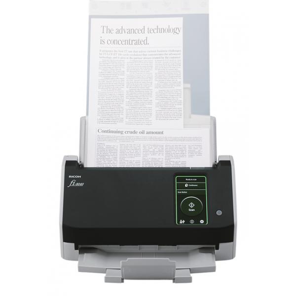 Ricoh fi-8040 ADF + scanner ad alimentazione manuale 600 x 600 DPI A4 Nero, Grigio (Ricoh fi-8040 - Document scanner - 2 x Contact Image Sensor [CIS] - A4/Legal - 600 dpi - up to 40 ppm [mono] - ADF