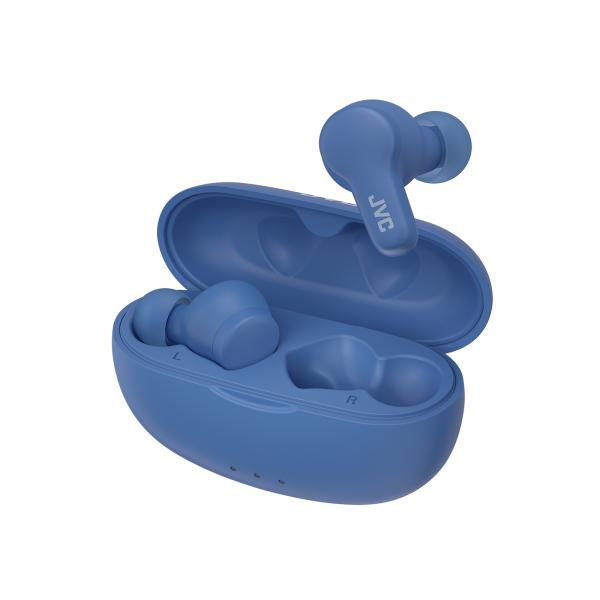 JVC HA-A7T2 Auricolare True Wireless Stereo [TWS] In-ear Musica e Chiamate Micro-USB Bluetooth Blu (Gumy HA-A7T2 Wireless - Bluetooth Earbuds Blue - Warranty: 24M)
