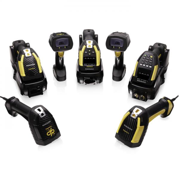 Datalogic PM9600-HP433RBK30 lettore di codici a barre Lettore di codici a barre portatile 1D/2D Nero, Giallo (POWERSCAN PM9600-HP HIGH - PERFORMANCE 433MHZ ETHERNET KIT)